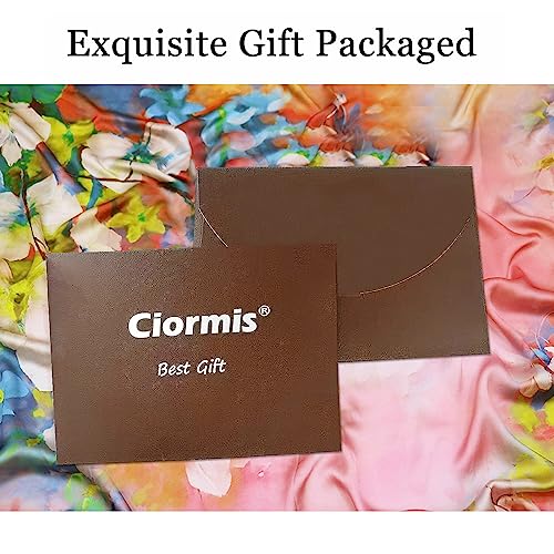 Ciormis 100% Mulberry Silk Scarf-Women's 21''/27''Square Silk Hair Head Scarf Neckerchief with Gift Packaged - color: 21''x 21''-style 20-red