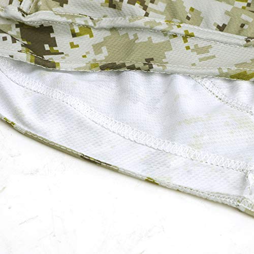 PURFUN Men Women Breathable Cycling Bandana Headscarf Adjustable Sweat Wicking Quick Dry Mesh Head Scarf Wrap Liner Skull Cap - color: Camou#3