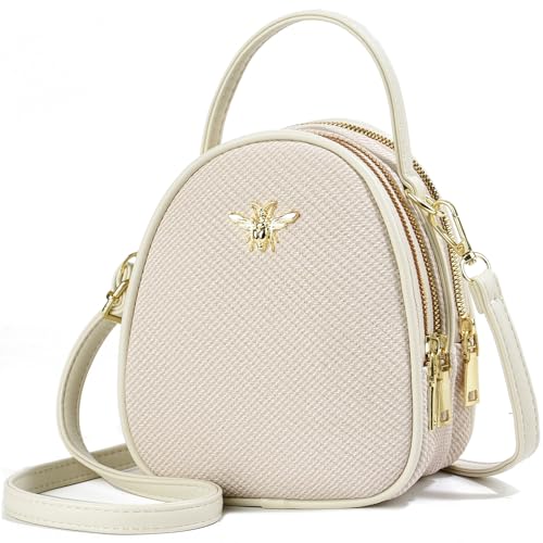 Small Crossbody Bags Shoulder Bag for Women Stylish Ladies Messenger Bags Purse and Handbags Wallet - color: 1-z Beige