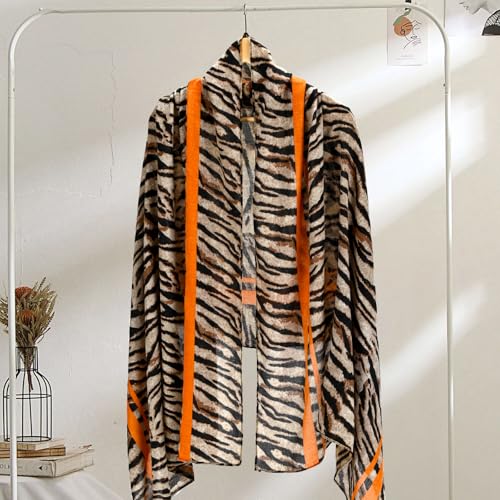 WZX Boho Scarf for Women, 70"x35" Large Lightweight Shawl Wrap for Travel, Sun Protection, Office & All-Season Wear - color: 007