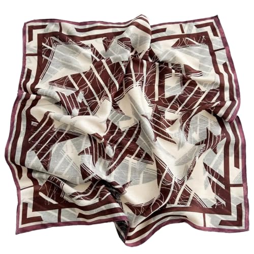 K-Elewon Women Medium Square Scarf Head Scarf Neck Scarf Hair Scarf Head Sleeping Wraps Bandana Scarfs for Women - color: V18