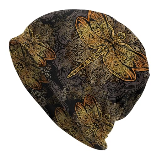 Tenna Teki Women Slouchy Beanie Chemo Hat Cancer Caps for Patient | Autumn Spring Lightweight Comfortable Breathable Beanie for Men - color: Brown