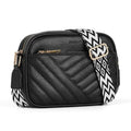 TANTOMI Small Crossbody Bags for Women Trendy, Cell Phone Purses Wallet with 4 Card Slots, Small Purses with Adjustable Strap - color: Black