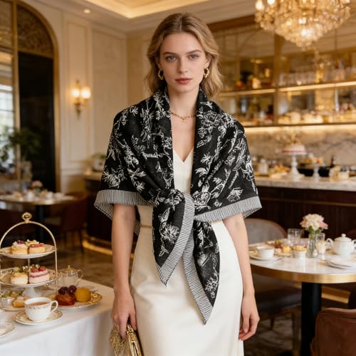 41" Large Square Scarf Hairscarf Fashion Scarves Hair Wrapping Scarfs Night Sleeping Headscarf for Women B06 - color: B0616