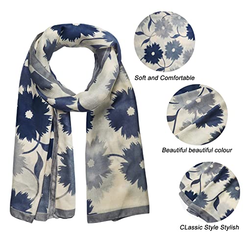 FINIZO Women's Fashion Scarves, Pashmina Wrap for All Season, Everyday Wear for Ladies, Solid Color Bridesmaid Gifts - color: 42