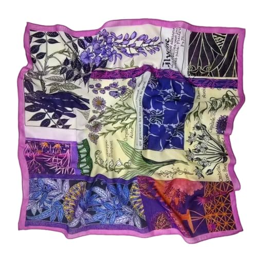 Large Cotton Bandana Lightweight Head Hair Scarf Headbands Wraps Cover Handkerchiefs for Women Men 25 x 25 inch - color: Rt28