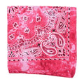 Motique Accessories Modern Tie Dye Bandana - color: Hot Pink