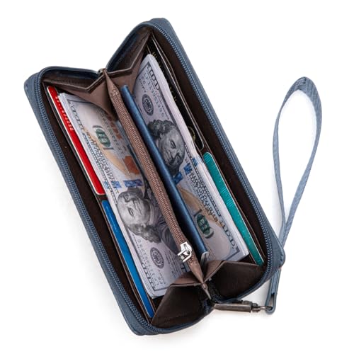 Montana West Hobo Bag for Women Crossbody Purse and Handbags Ladies Chic Shoulder Bags - color: Jean Blue-2pcs Set