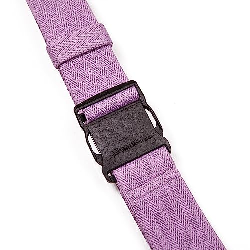 Eddie Bauer Women's Active Stretch Webbing Trail Belt With Quick Release Buckle, One Size Fits Most - color: Purple