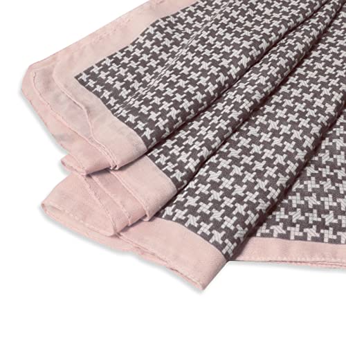 FINIZO Women's Fashion Scarves, Pashmina Wrap for All Season, Everyday Wear for Ladies, Solid Color Bridesmaid Gifts - color: 39pink