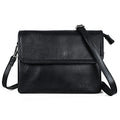 befen Genuine Leather Small Crossbody Bags for Women Cell Phone Bag Cross Body Purses,Silver Zipper - color: Medium Black