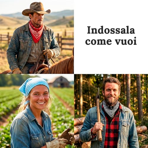 AURAE Bandana – 100% Cotton & Natural Fibers – Bandana Scarf with No Polyester – Soft, Durable & Machine Washable - color: Mixed - 3 Pack