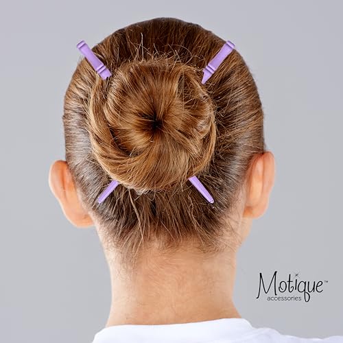 Carved Wooden Hair Sticks Set, Traditional Hair Chopsticks, 7 inches, 2 Pack, Vintage Style (Purple) - color: Purple