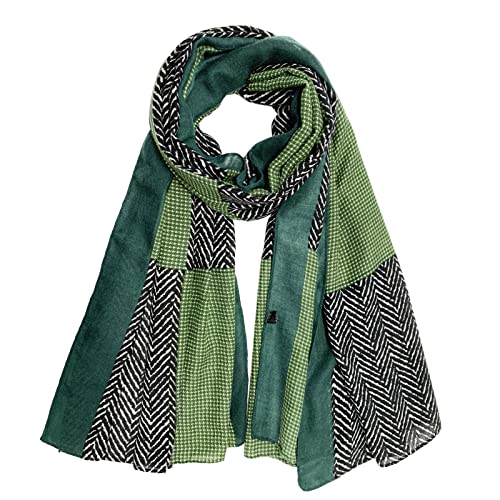 FINIZO Women's Fashion Scarves, Pashmina Wrap for All Season, Everyday Wear for Ladies, Solid Color Bridesmaid Gifts - color: 24
