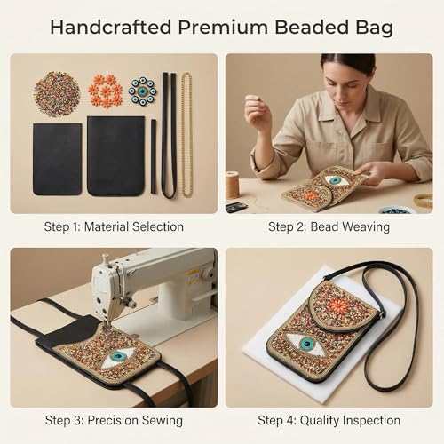 Small Crossbody Bags for Women Designer Cell Phone Bag Boho Shoulder Wallet Purse - color: Colorful