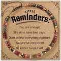 Inspirational Gifts Bracelets for Women: Mothers Day Birthday Gifts for Mom Women Friends Sister - Healing Natural Stone Beads Bracelets Thinking of you Get Well Soon Gift for Women - color: A-F JASPER STONE-REMINDER