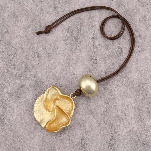 Chunky Necklace for Women Boho Pendant Necklace Statement Western Choker Necklaces for Women Vintage Bohemian Jewelry - style: Large Boho Pendant Necklace