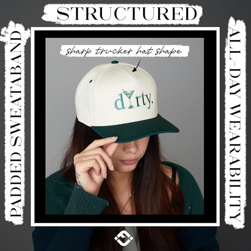 Funky Junque Vintage Canvas Snapback Hat - Adjustable 2 Tone Cap for Men Women - Put It On My, Cowboy, Girl Dad, Funny - color: Dirty - Green/Beige