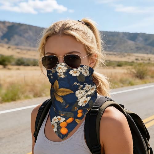 Head Scarf Hair Neck Scarves for Women Fashion Silk Satin Purse Bag Scarfs Handbags Bandana Neckerchief - color: Black Blue Floral Flower