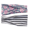 Maven Thread Wide Workout Headbands for Women – Non-Slip Sweatbands for Gym, Running & Yoga - color: Bodhi
