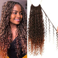 Goddess Boho Box Braids Crochet Hair-8 Packs 18 Inch Crochet Box Braids for Black Women Pre Looped (T30, 18 Inch (Pack of 8)) - color: T30, size: 18 Inch (Pack of 8)