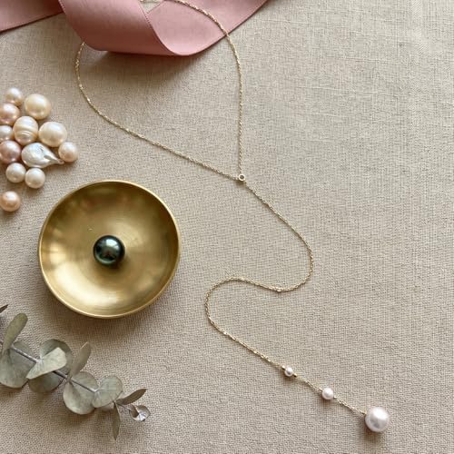 Back Chain Body Chain Jewelry for Summer Outfits Rhinestone Pendant Back Necklace for Backless Dresses - color: A5:Pearl back necklace