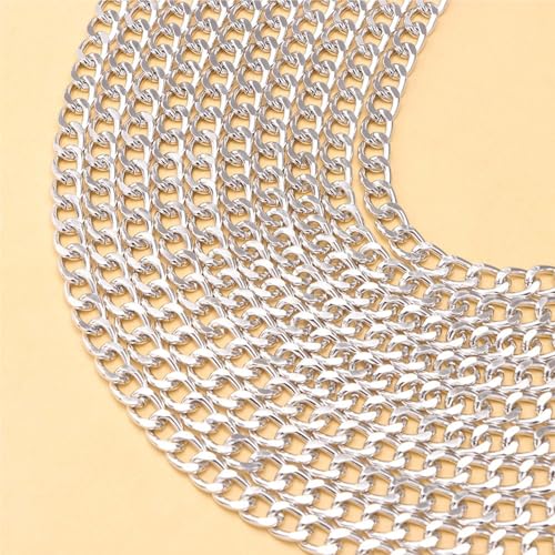 THREEBOY Women Apparel Belts Fashion Sexy Multilayer Metal Pearl Waist Chain Belt - color: New Silver