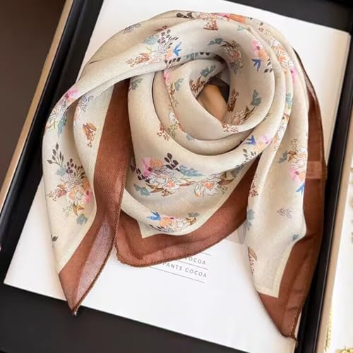 Cotton Like Bandana in Bulk, Head Scarf, Headband, Head wrap, Hair Neck Scarf for Women 22 x 22 inch - color: Bib01 Bouquet 3pcs