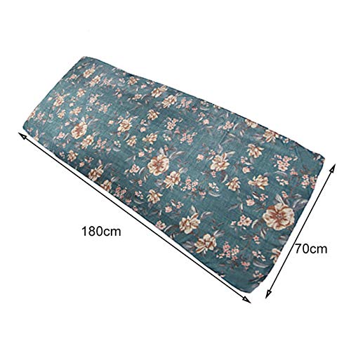 Qianmome Womens Big Flower Turban Beanie Elegant Cap Head Wrap Stretch Long Hair Scarf Headscarf - color: 4pieces-25-style 1