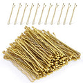 MORGLES Blonde Hair Bobby Pins, 120PCS 2Inches Gold Hair Pins for Women with Box - color: Blonde（2inch)