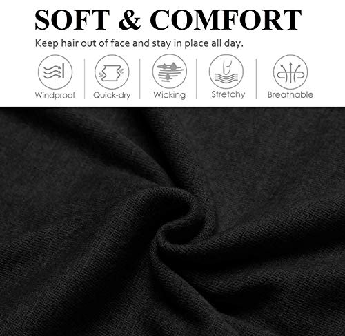 Multicolor Fashion Women's Hair Accessories - 16 Pack Elastic Non-Slip Soft Cloth Headbands for Yoga, Running, and Sports - color: OWN THE WORLD