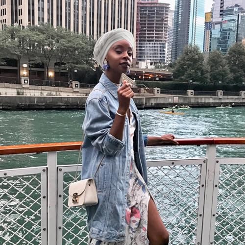 African Women Turban Caps Beanie Pre-Tied Twisted Braids Headwraps for Women Head Scarf Chemo Cancer Headwear Cap - color: 3 Pack Twisted Braid: Dark Grey/White/Dark Brown