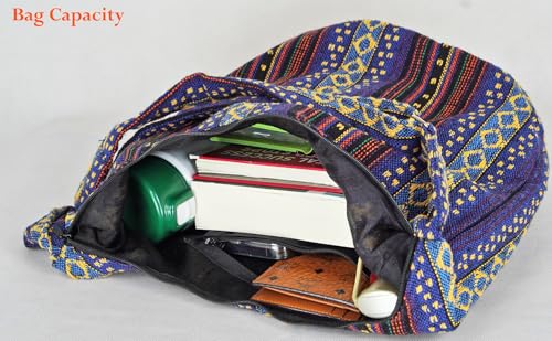 Your Cozy Hobo Sling Bags For Women Crossbody Bag Thai Top Handmade Shoulder Bag with Adjustable Strap - color: Off-white