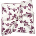 Cotton Bandana,Large Bandanas for Women,Head Coverings for Women,Head Scarf Handkerchief, Square Headband 27" x 27" - color: 27-19-rose-purple