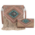 Montana West Western Crossbody Bag Purse for Women - color: Dark Pink
