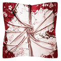 vabovin Satin Head Scarf for Women Silk Like Hair Scarf, 35 x 35 in | Silk Feel Fabric, Hair Wrap for Sleeping, Headscarf and Neck Scarf, Square Bandana Style, Fashion Accessory - color: 042 Wine Pink Plum Blossom