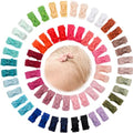 CÉLLOT 60Pcs Baby Hair Clips 1.2" Tiny Baby Bows Snap Hair Clips for Thin Hair Grosgrain Ribbon Hair Bows Clips for Baby Girls Toddlers Infant in Pairs - color: 60pcs/30color