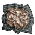 K-Elewon Women Medium Square Scarf Head Scarf Neck Scarf Hair Scarf Head Sleeping Wraps Bandana Scarfs for Women - color: V25