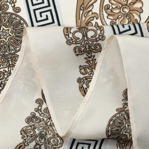 RIIQIICHY Women Head Hair Scarf Like Satin Silk Scarf Sleeping Hair Wrapping Night 27.5" - color: C002