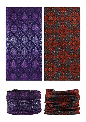 Head Wrap Headwear Headband Bandana Face Mask magic scarf for men & women - color: 12pcs. Elegance