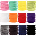 12-30 Pieces Neck Gaiters Scarf Head Wrap Headwear Balaclava Face Mask Sun Bandanas for Women Men Running,Cycling,Fishing - color: 12 Mixed Colors