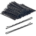 MORGLES 120PCS Jumbo Bobby Hair Pins for Women Girl, Large Black Bobby Pins 2.75Inches with Box - color: Black (2.75inch)