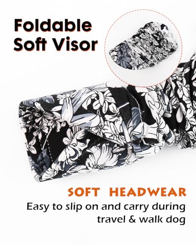 Chemo Headwear Viscose Newsboy Cap for Women Summer Hats - color: Black Blossoms