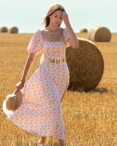 WILLBOND 3 Pcs Women Straw Stretch Belt Elastic Rattan Belts Straw Boho Raffia Belts for Ladies Woven Waist Belt for Dresses - size: Medium, style: Elegant