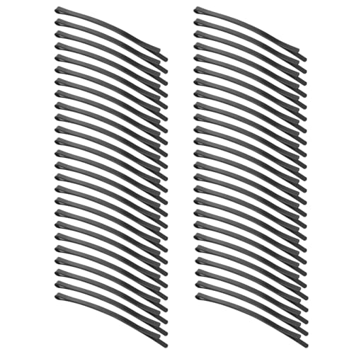Tyqour 30pcs Black Jumbo Bobby Pins, 3.35 Inch Long Bobby Pins for Thick Updo Hair, Metal Hair Clips Hairpins Hair Accessories for Women, Long Hair Pins Hair Clips Hairpins Hair Accessories - color: Black