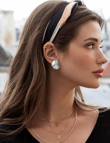 Long Dangle Earrings for Women – Elegant Dainty Tassel 18K Gold Plated Earrings for Womens in Prom Lightweight and Hypoallergenic Dangling Gold Earings for Women and Teens - color: Zoe Silver