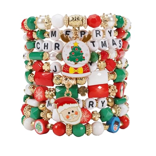 Bohemia Bracelets for Women Vintage Stackable Beads Bracelets Charm Stretch Beach Jewelry - color: Color 23
