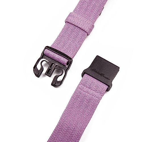 Eddie Bauer Women's Active Stretch Webbing Trail Belt With Quick Release Buckle, One Size Fits Most - color: Purple