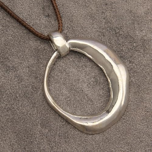 Jeilwiy Leather Necklace for Women Funky Necklace Choker String Cord Necklace with Pendant Boho Style Jewelry - style: Boho Necklace Choker