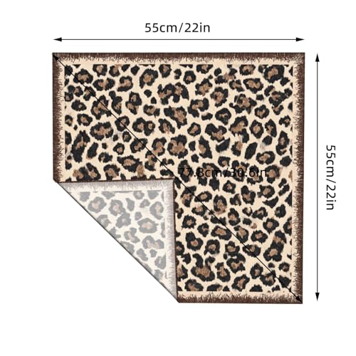 Head Scarf Hair Neck Scarves for Women Fashion Silk Satin Purse Bag Scarfs Handbags Bandana Neckerchief - color: Animal Leopard Print
